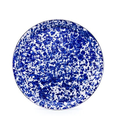 Cobalt Blue Spatter Enamelware