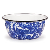 Cobalt Blue Spatter Enamelware