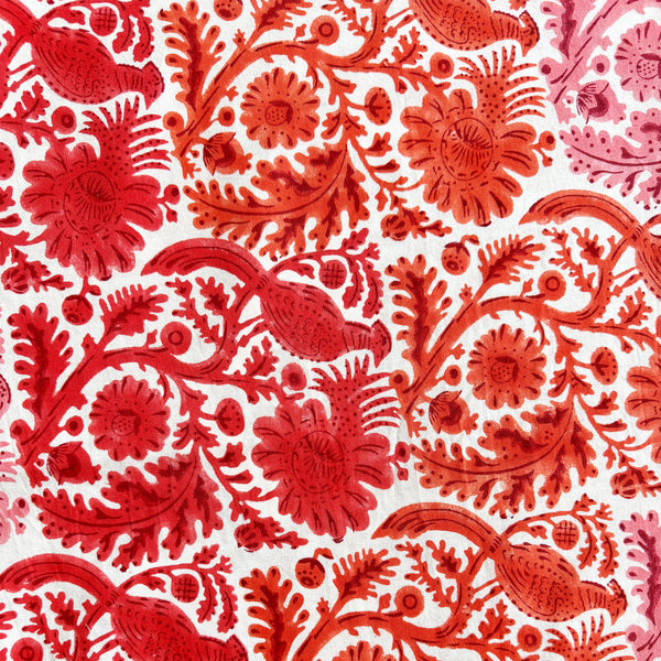 Coral Pheasant Tablecloth