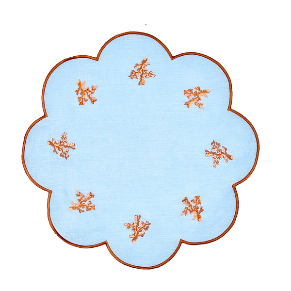 Coral Placemat, set of 4
