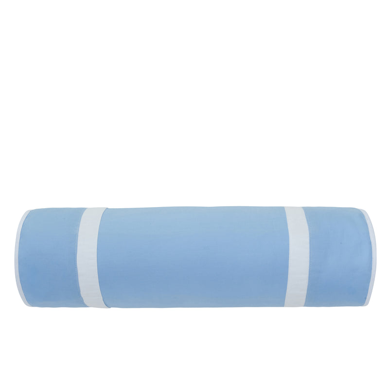 Cornflower Blue Border Shams