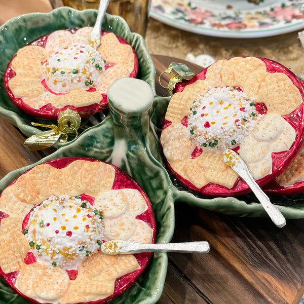 Holiday Cheese Ball Ornament