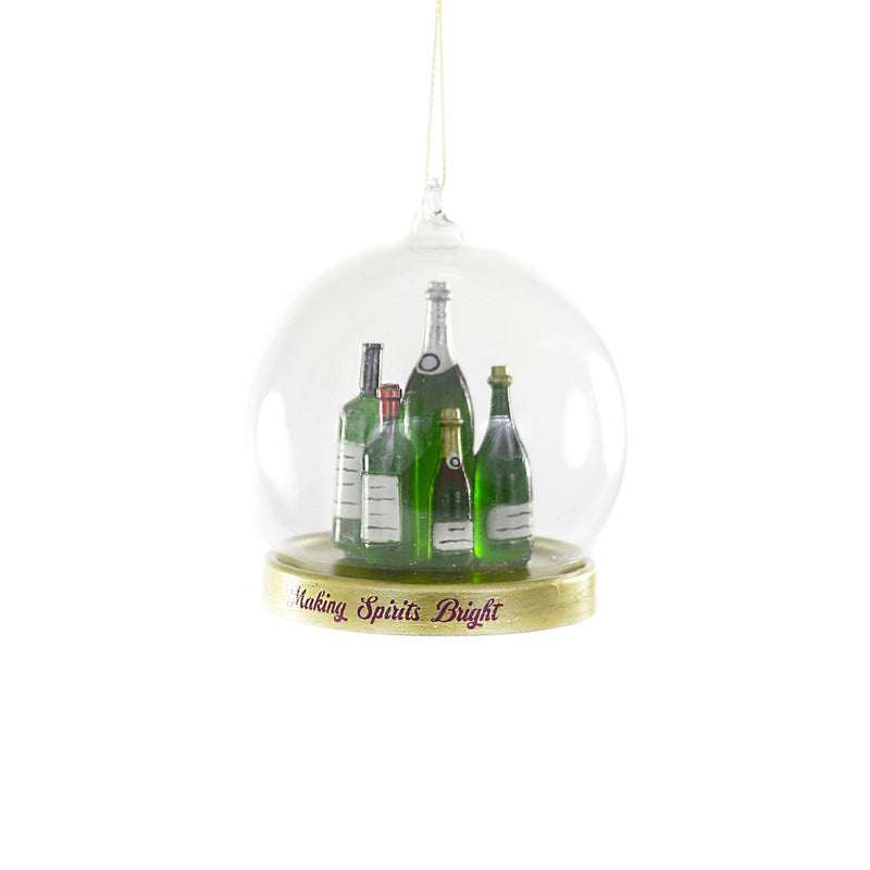 Making Spirits Bright Globe Ornament