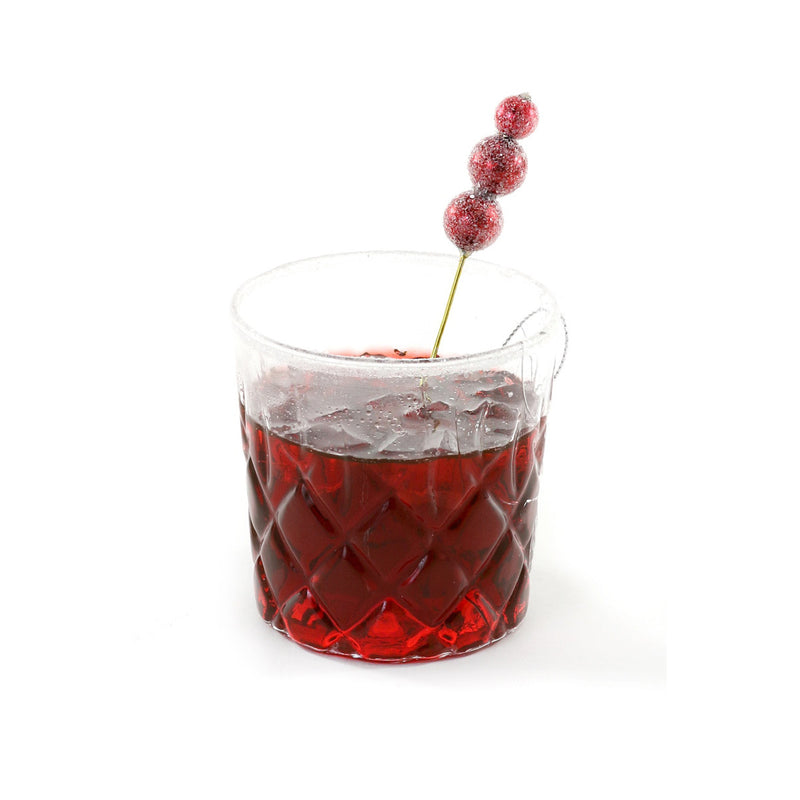 Cranberry Cocktail Ornament