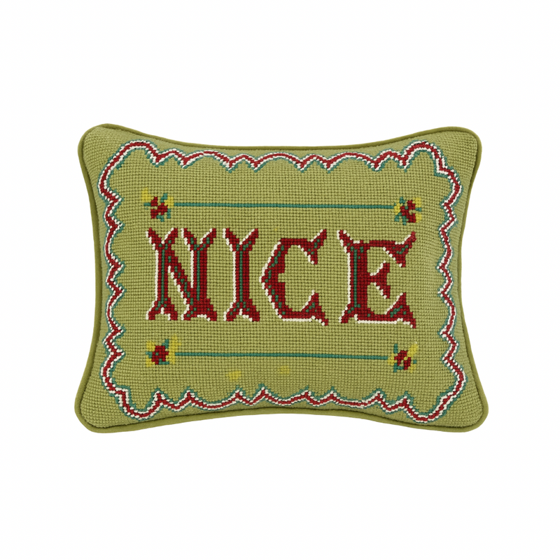 Nice Needlepoint Pillow