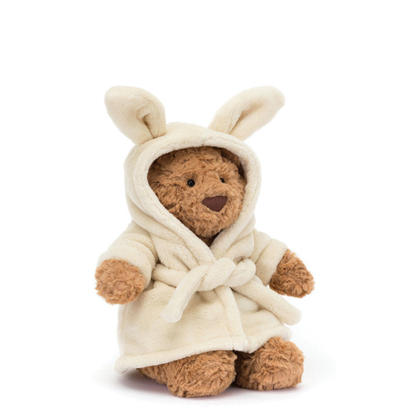 Jellycat Bartholomew Bear in Bathrobe