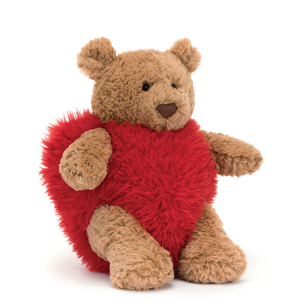 Jellycat Bartholomew Bear Heartthrob