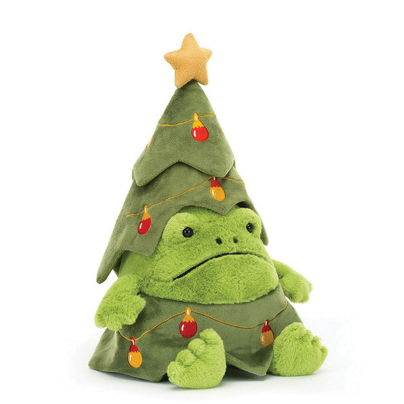 Jellycat Christmas Tree Ricky Rain Frog