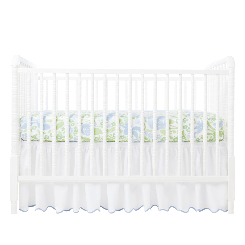 Jenny Blue Crib Sheet