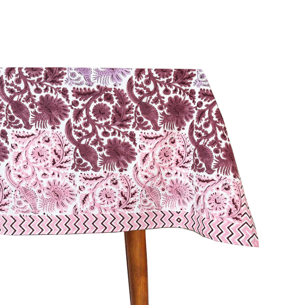 Lavender Pheasant Tablecloth