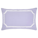 Lilac Border Shams