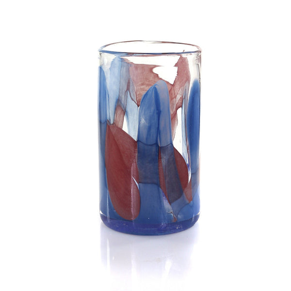 Marbled Glass Vase