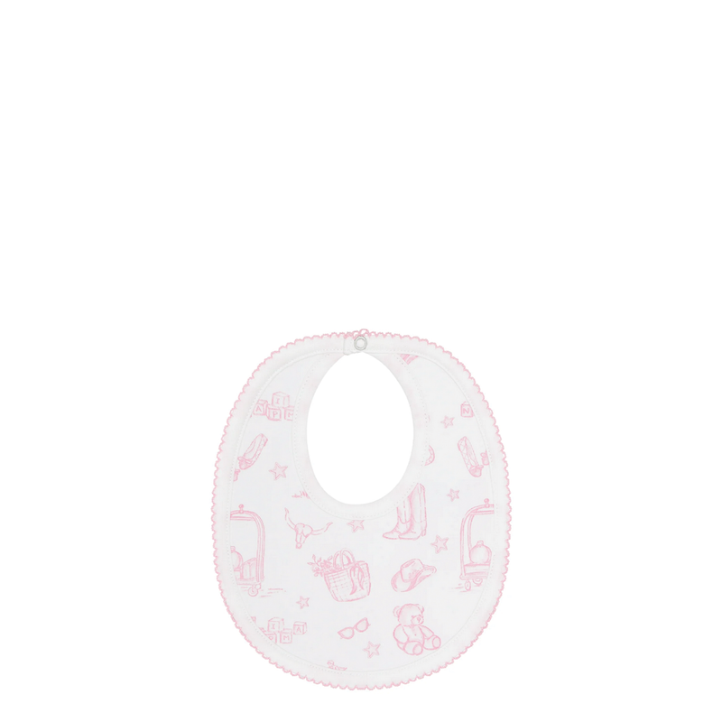 Pink Lone Star Toile Baby Collection