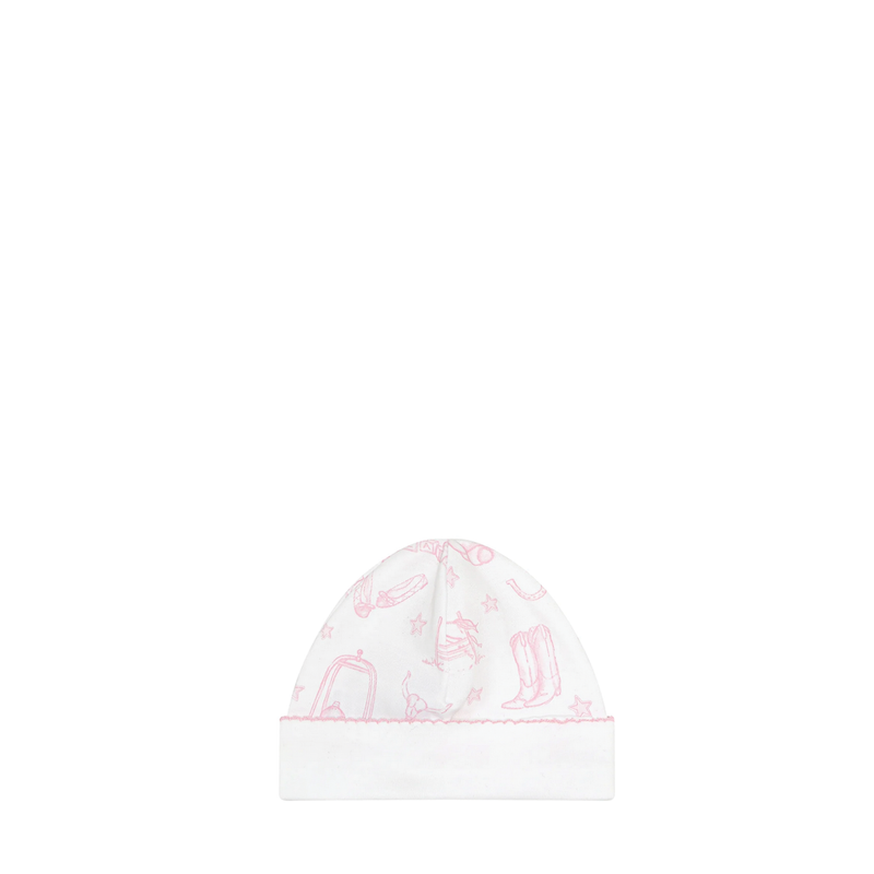 Pink Lone Star Toile Baby Collection