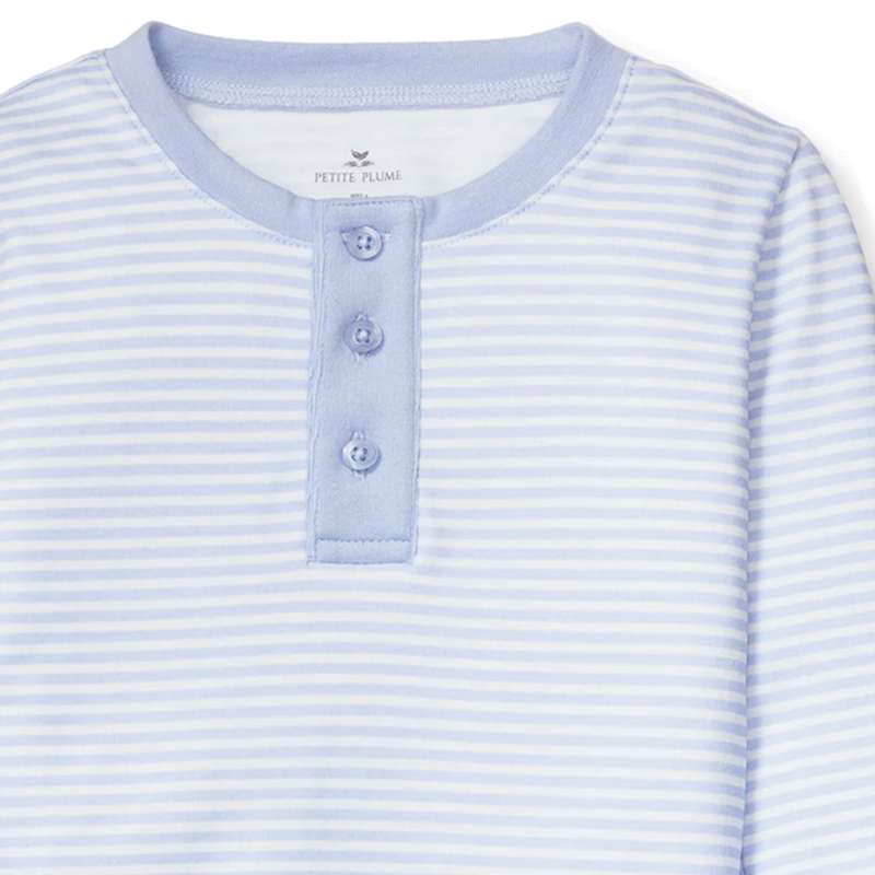 Blue Stripes Snug Fit Pajamas