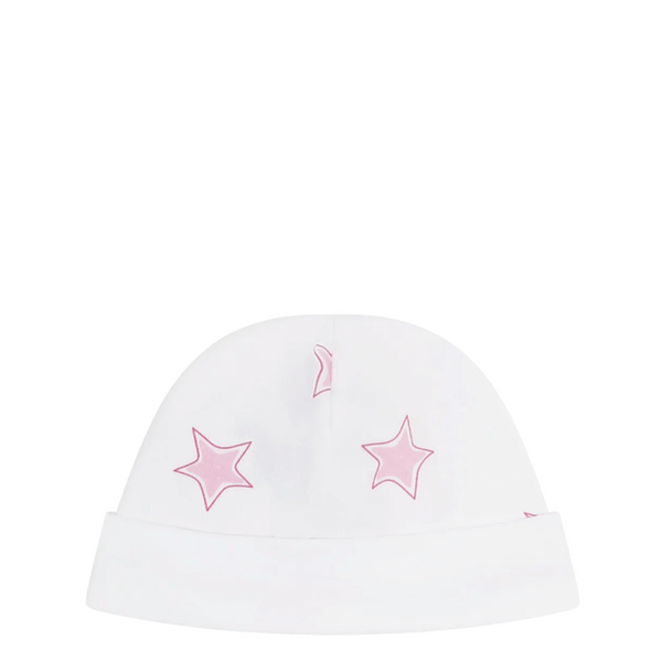 Pink Stars Baby Hat