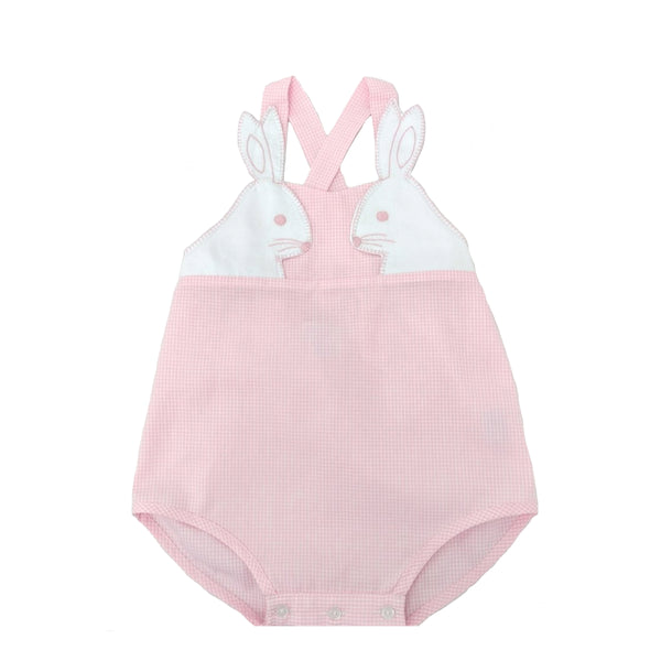 Pink Bunny Sunsuit