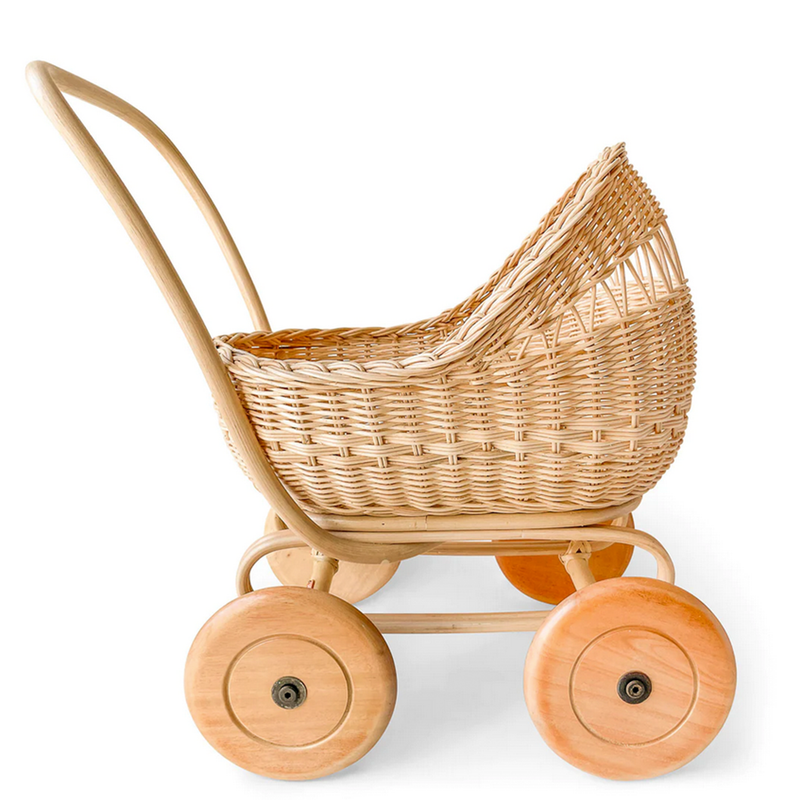 Rattan pram sales