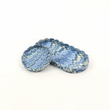 Marbled Round Scallop Tray Set