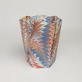 Marbled Paper Waste Basket