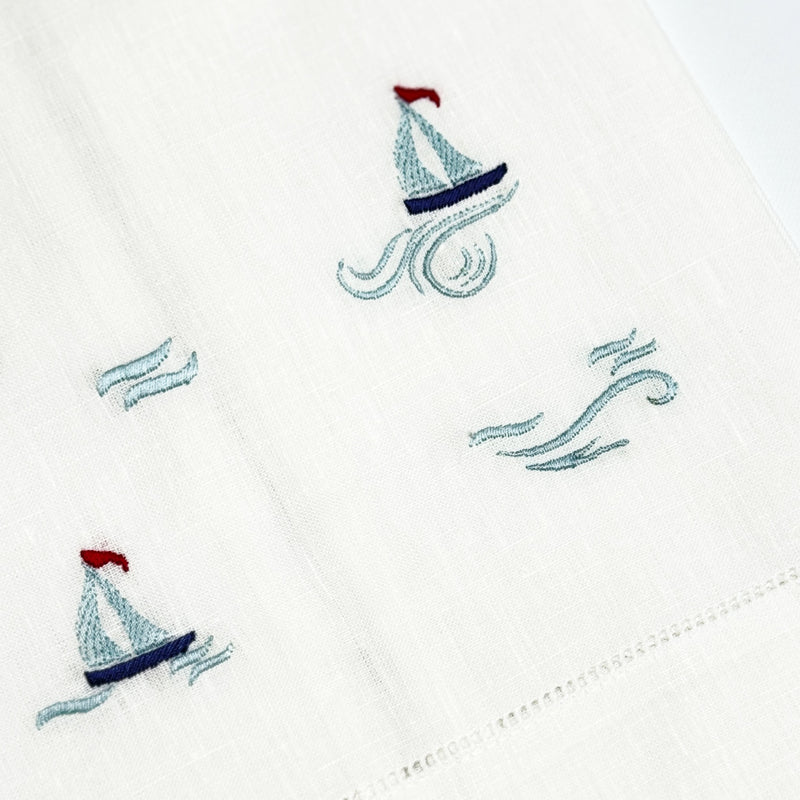 Sailboat Guest Towel