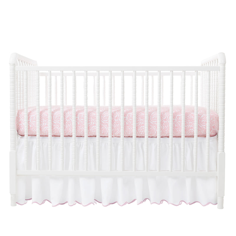 Shelby Pink Crib Sheet, Pink