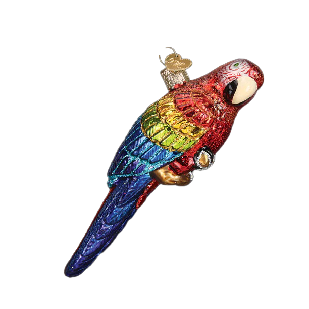 Tropical Macaw Ornament