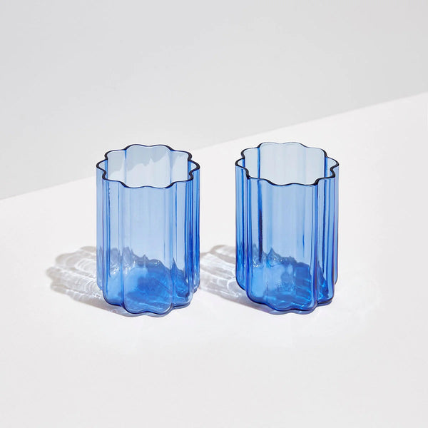 Wave Glassware, set of 2