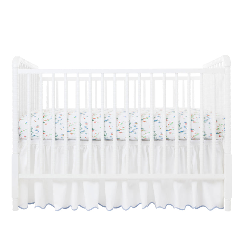 Wimberley Blue Crib Sheet