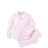 Women's Pink Gingham Pajama Set