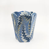 Marbled Paper Waste Basket