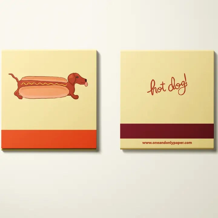Hot Dog Matchbook