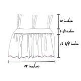 Pink Pique Crib Skirt