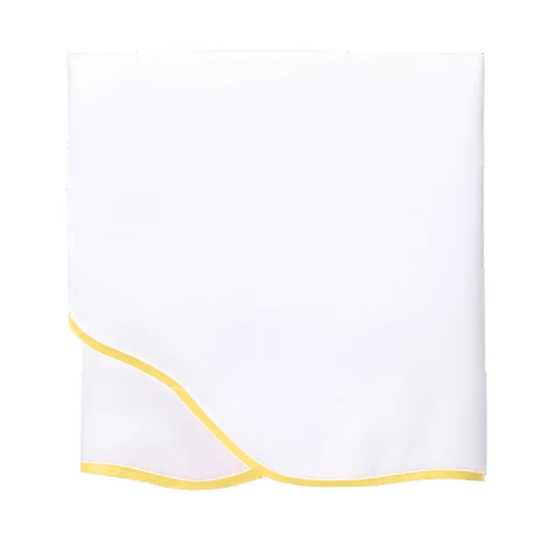 Lemon Pique Scallop Coverlet – Biscuit Home