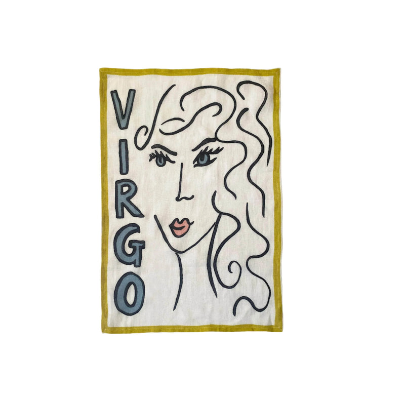 Zodiac Tea Towel