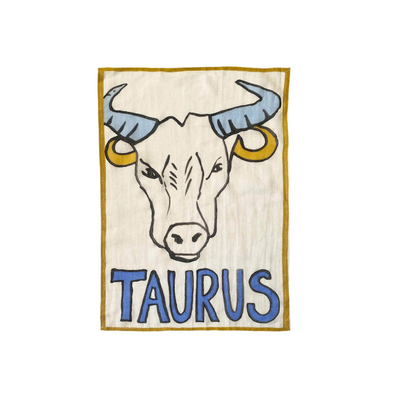 Zodiac Tea Towel