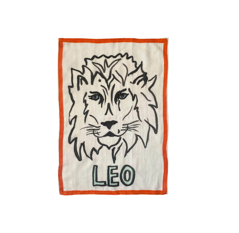 Zodiac Tea Towel