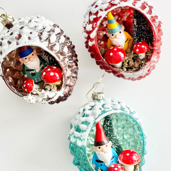 Pinecone Gnome Ornament