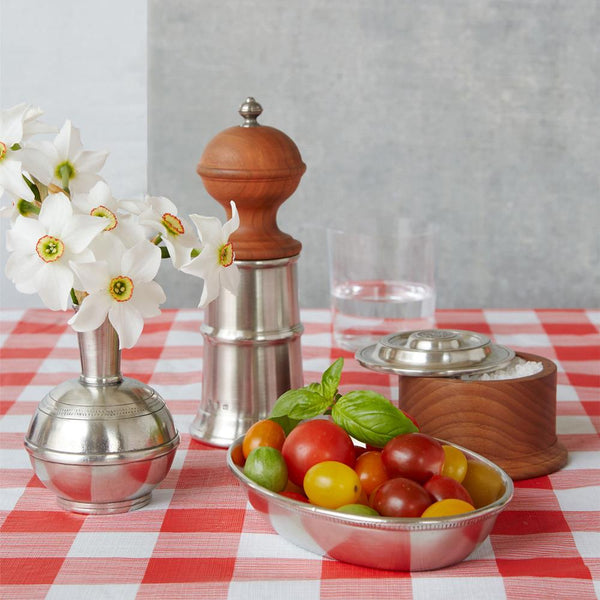 Pewter Bud Vase