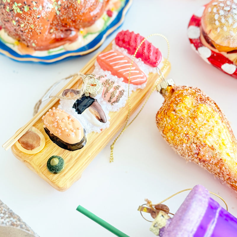 Sushi Board Ornament