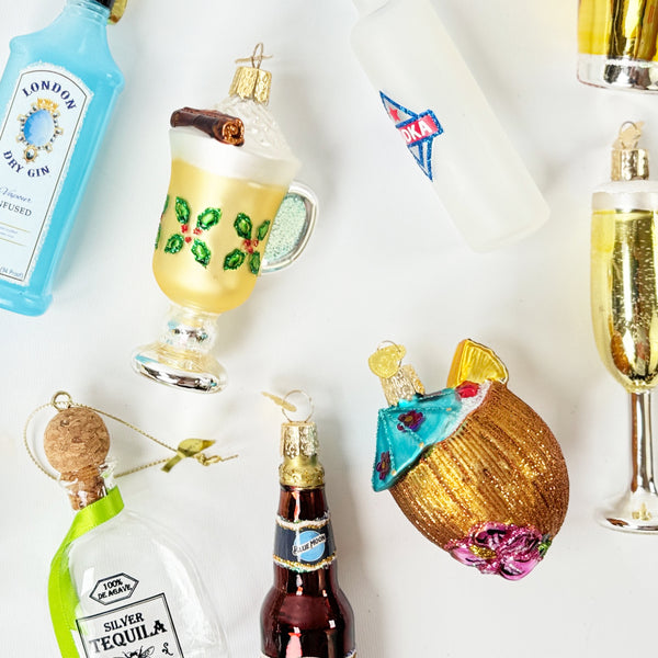 Tropical Coconut Drink Ornament