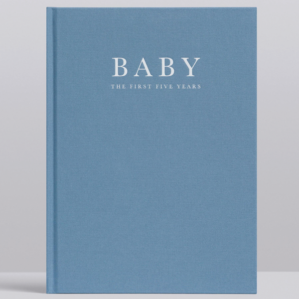 Blue Baby Journal: Birth to Five Years