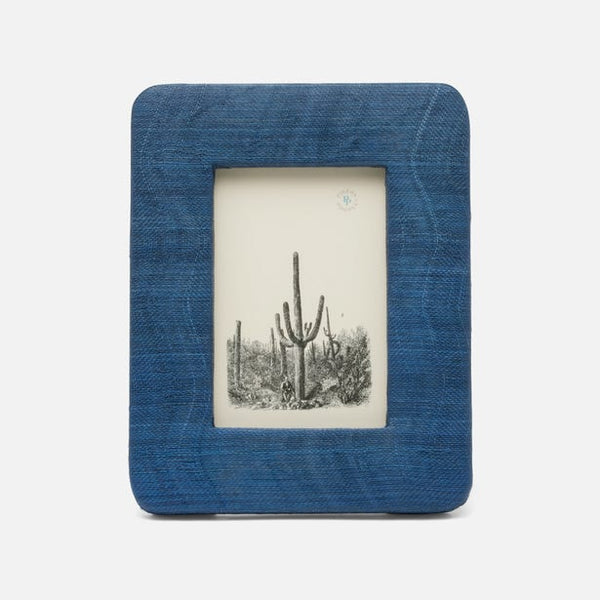 Halle Picture Frame, Navy Blue