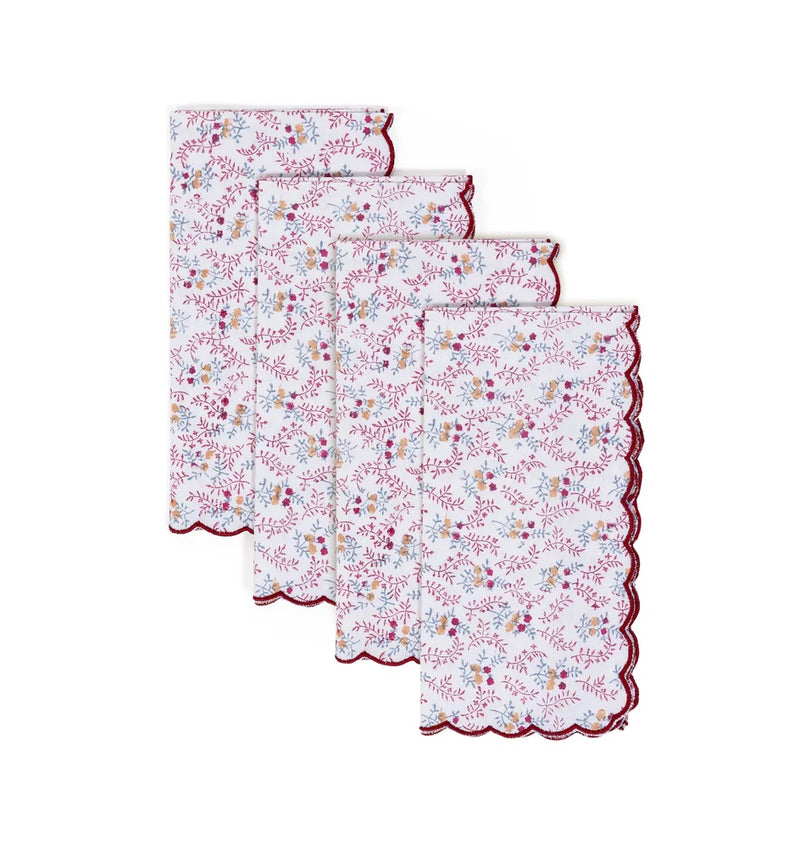 Little Flower Dinner Napkins, set of 4