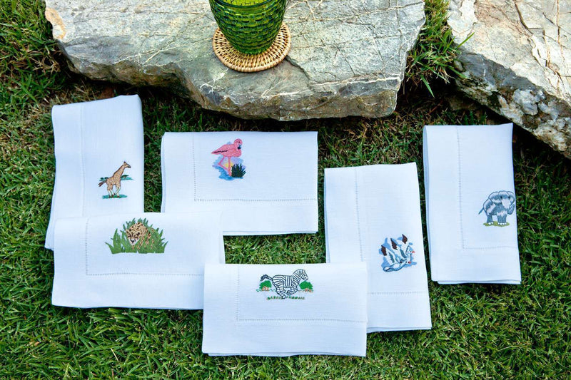 Safari Dinner Napkins, set of 6