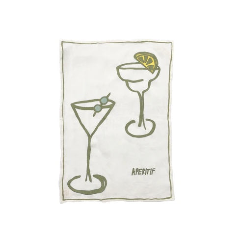 Aperitif Tea Towel
