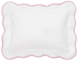 Pink Pique Scallop Bedding