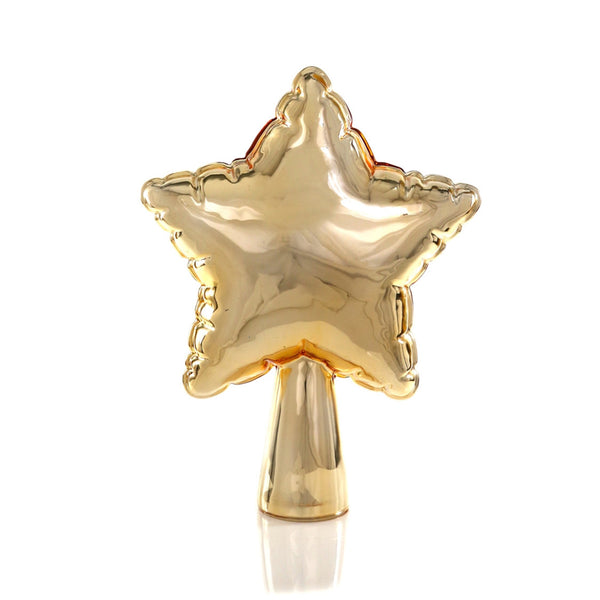 Gold Balloon Star Tree Topper