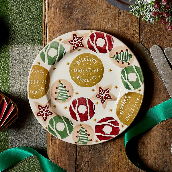 Christmas Biscuit Plate