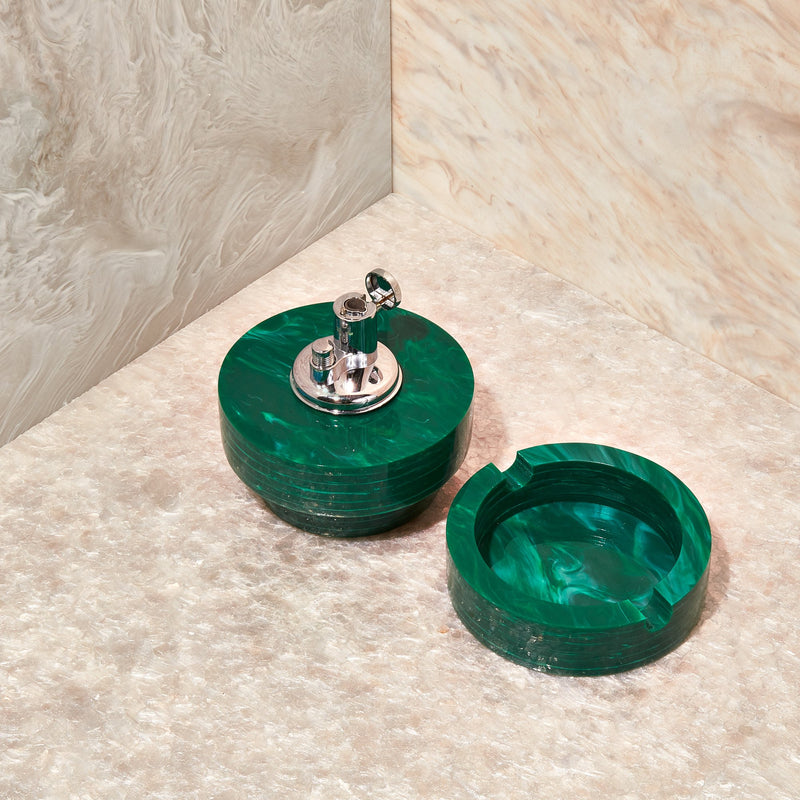 Tabletop Lighter & Ashtray